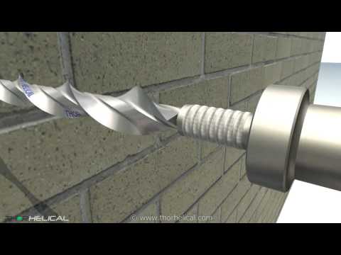 Wall Tie Replacement. Thor Helical Cavity Wall Ties